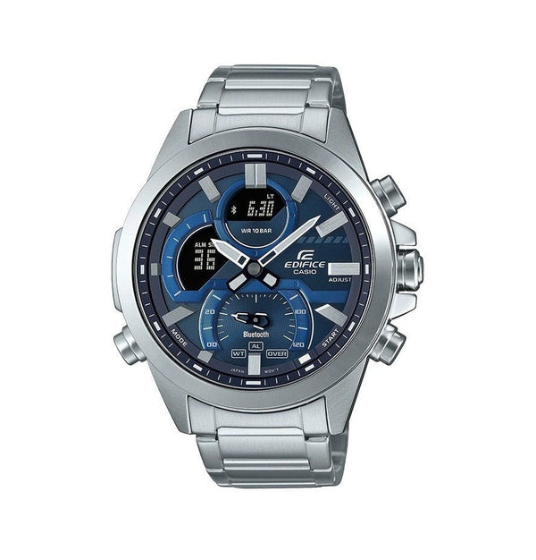 Casio Edifice ECB-30D-2A Smartphone Link Blue Steel Men Watch Malaysia