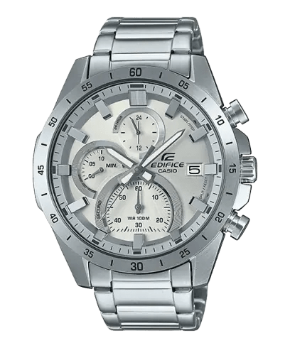 Casio Edifice EFR-571MD-8AV Chronograph Silver Men Watch Malaysia