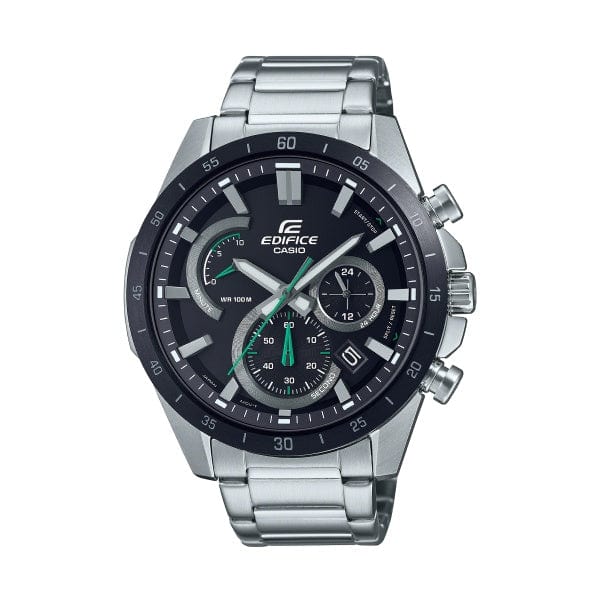 Casio Edifice EFR-573DB-1A Chronograph Black Steel Men Watch Malaysia