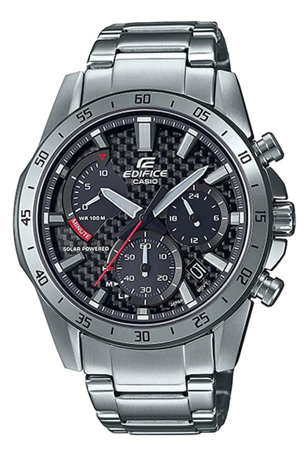 Casio Edifice Chronograph EQS-930D-1A Carbon Fiber Men Watch 