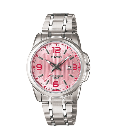 Casio Enticer LTP-1314D-5A Stainless Steel Women Watch Malaysia