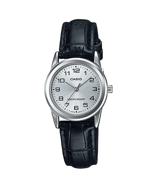 Casio Enticer LTP-V001L-7B Leather Strap Women Watch Malaysia