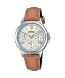 Casio Enticer LTP-V300L-7A2 Leather Strap Women Watch Malaysia 