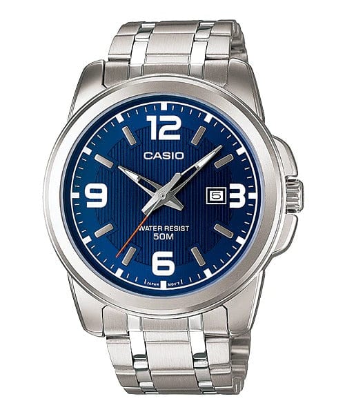 Casio Enticer MTP-1314D-2AV Stainless Steel Men Watch Malaysia