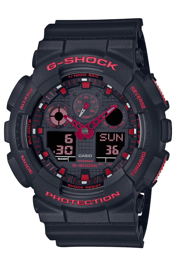 Casio G-Shock GA-100BNR-1A Water Resistant Men Watch Malaysia