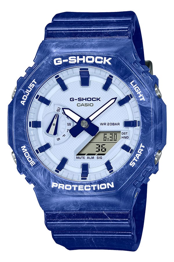 Casio G-Shock GA-2100BWP-2A Resin Strap Men Watch Malaysia