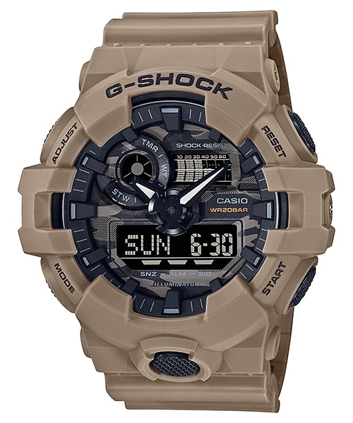 Casio G-Shock GA-700CA-5A Water Resistant Men Watch Malaysia