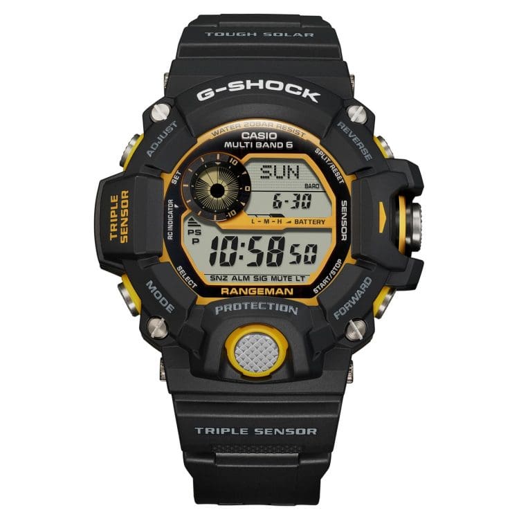 Casio G-Shock Rangeman GW-9400Y-1D Yellow Digital Men Watch 