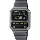 Casio Vintage A100WEGG-1A Black Strap Unisex Watch Malaysia