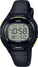Casio Youth LW-203-1BV Black Unisex Digital Kids Watch