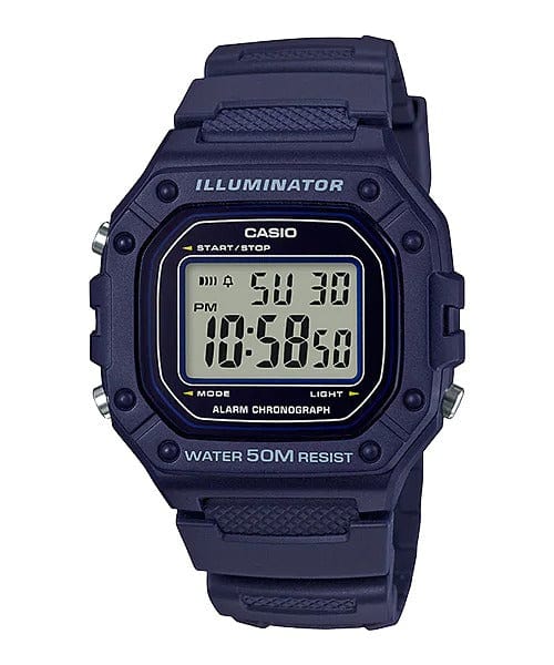 Casio Youth W-218H-2AV Digital Unisex Watch