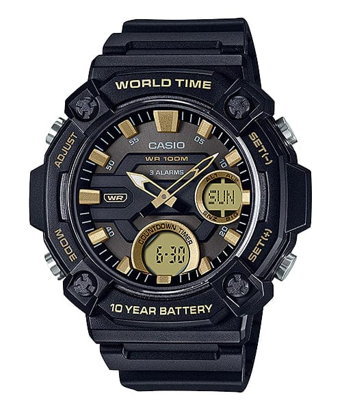 Casio Youth AEQ-120W-9AV Water Resistant Unisex Watch Malaysia