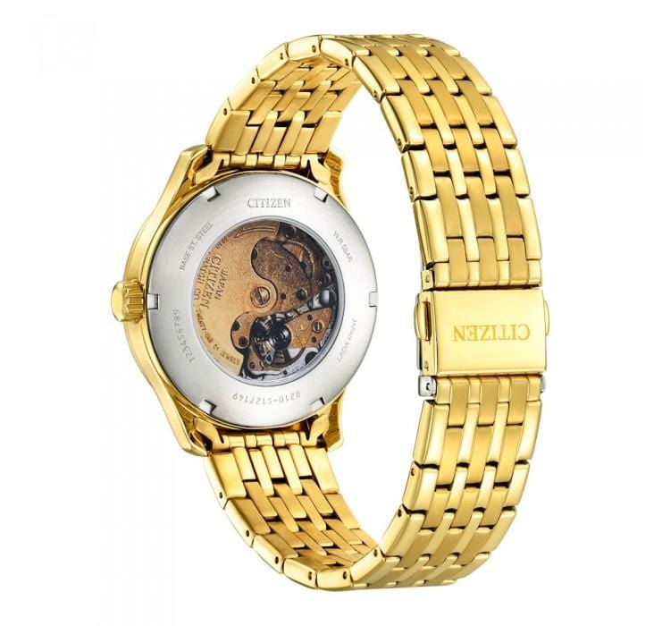 Citizen Automatic NJ0112-80E Gold Strap Men Watch Malaysia