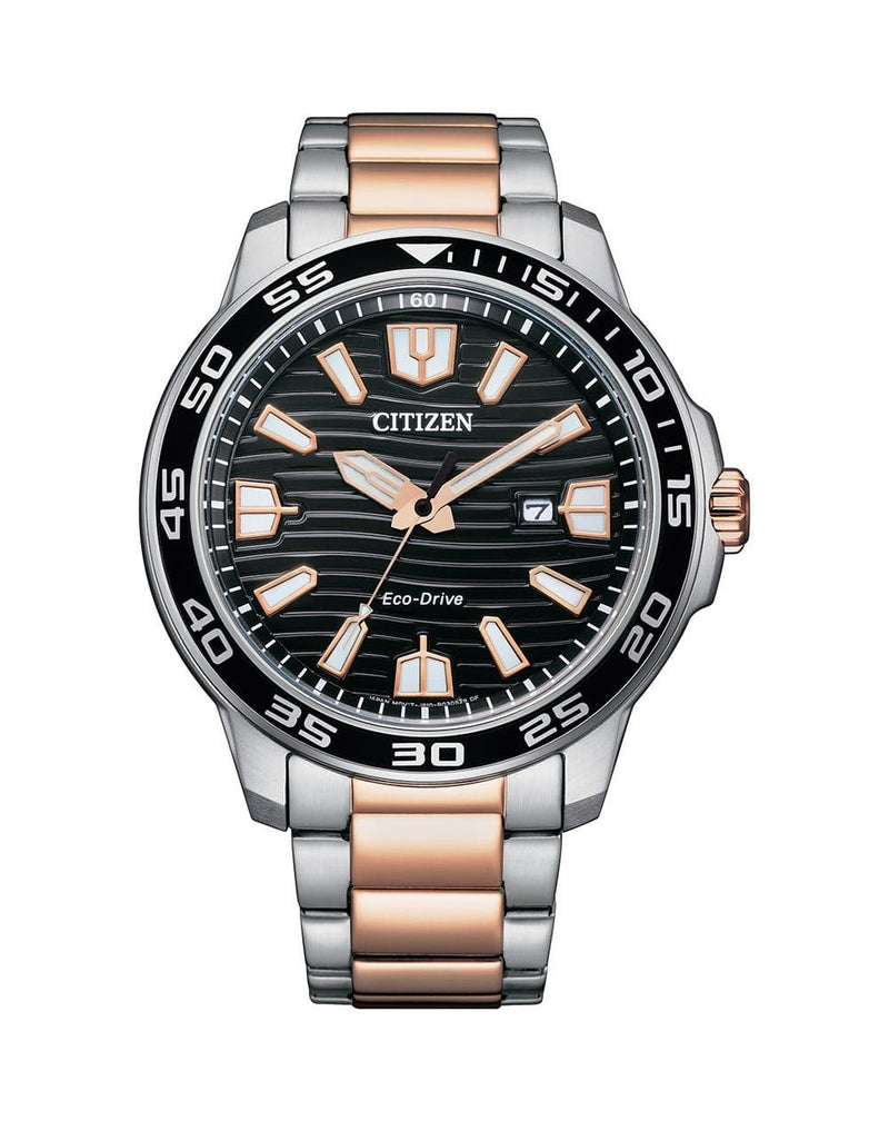 Citizen Eco-Drive AW1524-84E Black Dial Men Watch Malaysia