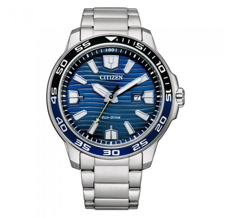 Citizen Eco-Drive AW1525-81L Blue Dial Men Watch Malaysia 