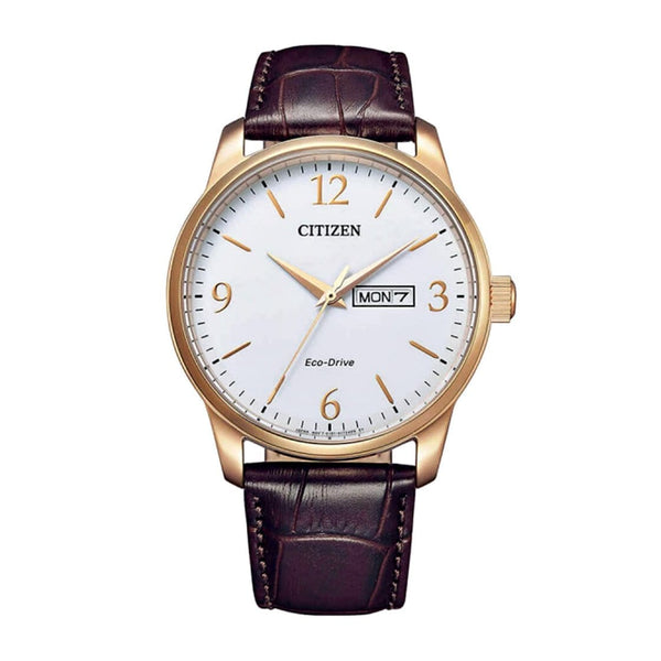 Citizen Eco-Drive BM8553-16A Leather Strap Men Watch Malaysia