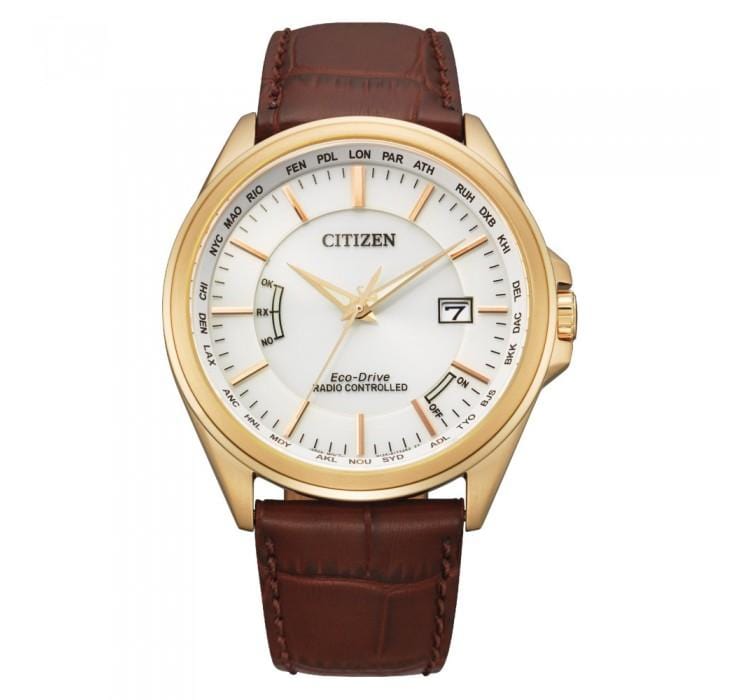 Citizen Eco-Drive CB0253-19A Leather Strap Men Watch Malaysia