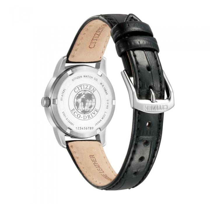 Citizen Eco-Drive EW3260-17A Leather Strap Women Watch Malaysia 