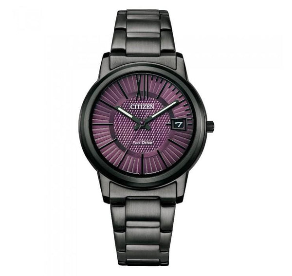 Citizen Eco-Drive FE6017-85X Purple Dial Women Watch Malaysia 