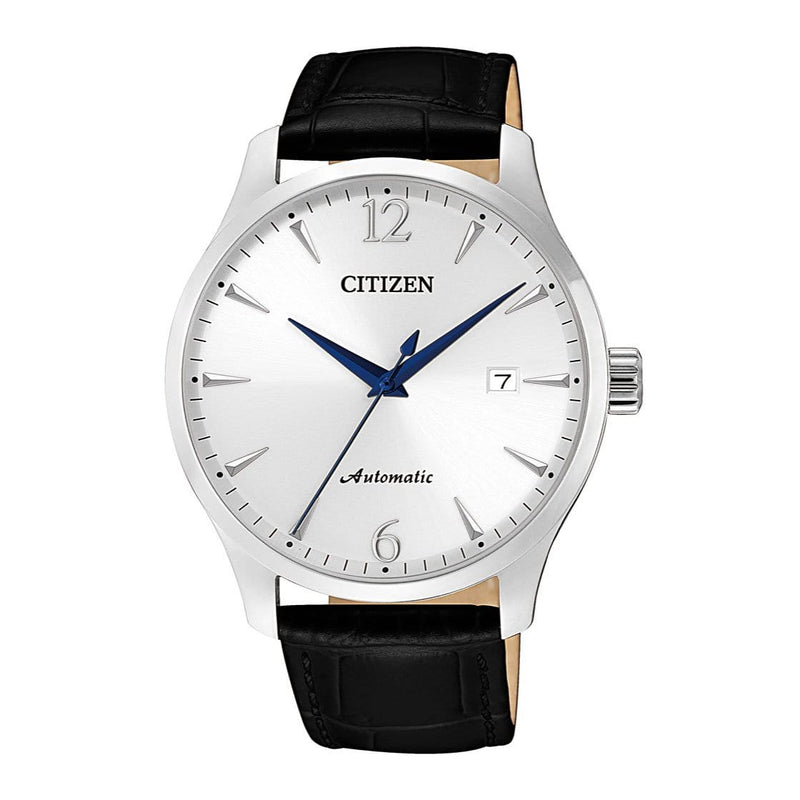 Citizen Automatic NJ0110-18A Black Leather Men Watch Malaysia