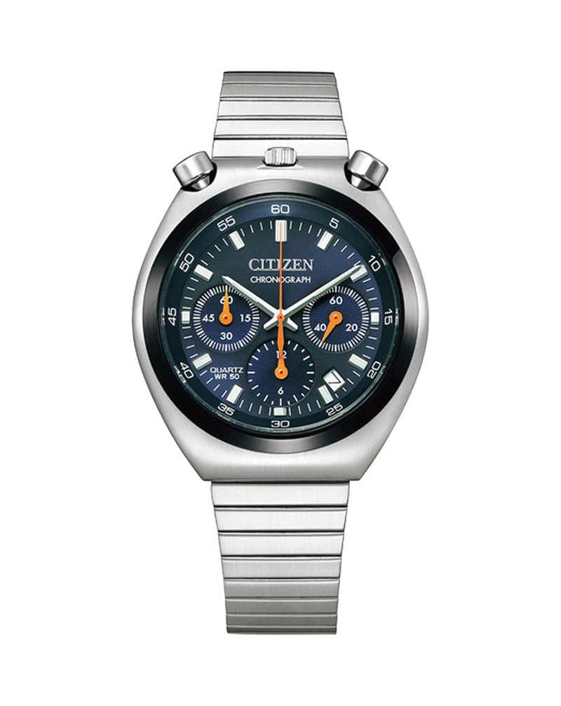 Citizen Bullhead AN3660-81L Blue Chronograph Men Watch