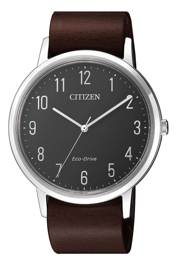 Citizen Eco-Drive BJ6501-01E  Leather Strap Men Watch Malaysia 