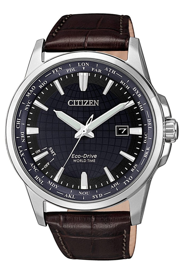 Citizen Eco-Drive BX1001-11L World Time Analog Men Watch Malaysia