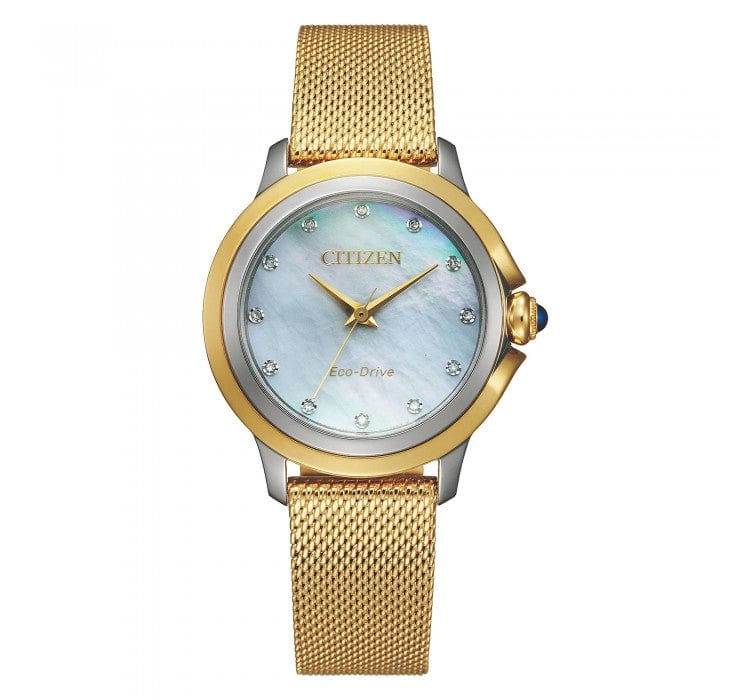 Citizen Eco-Drive EM0794-54D Water Resistant Women Watch Malaysia