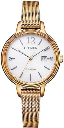 Citizen Eco-Drive EW2447-89A Gold Strap Women Watch Malaysia