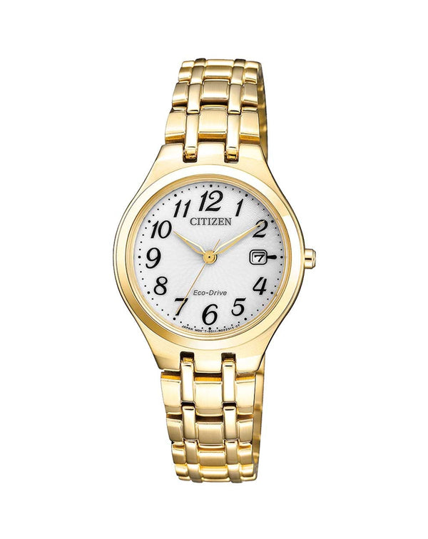 Citizen Eco-Drive EW2482-53A Gold Strap Women Watch Malaysia