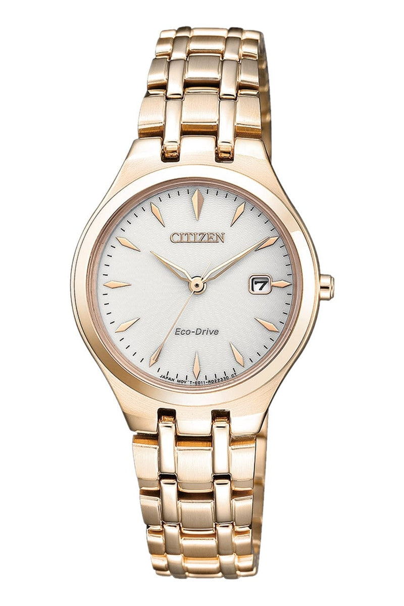 Citizen Eco-Drive EW2483-85B Rose Gold Strap Women Watch Malaysia