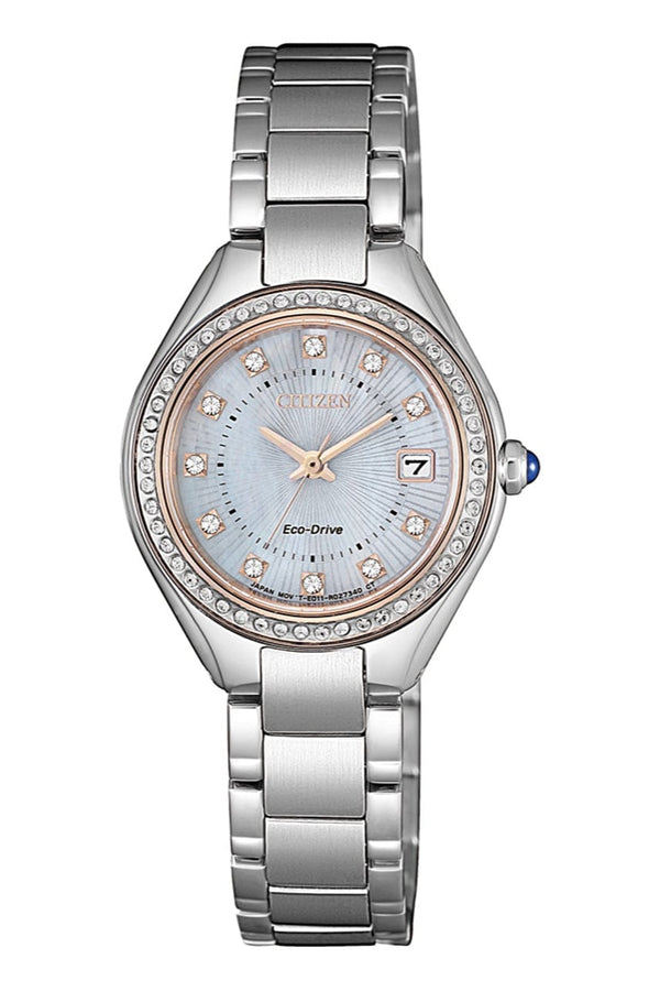 Citizen Eco-Drive EW2556-83Y Stainless Steel Women Watch Malaysia