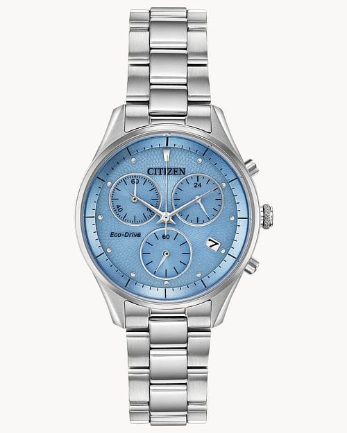 Citizen Eco-Drive FB1440-57L Silver Strap Women Watch Malaysia 