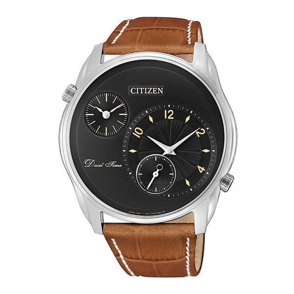 Citizen Quartz AO3030-08E Leather Strap Men Watch Malaysia