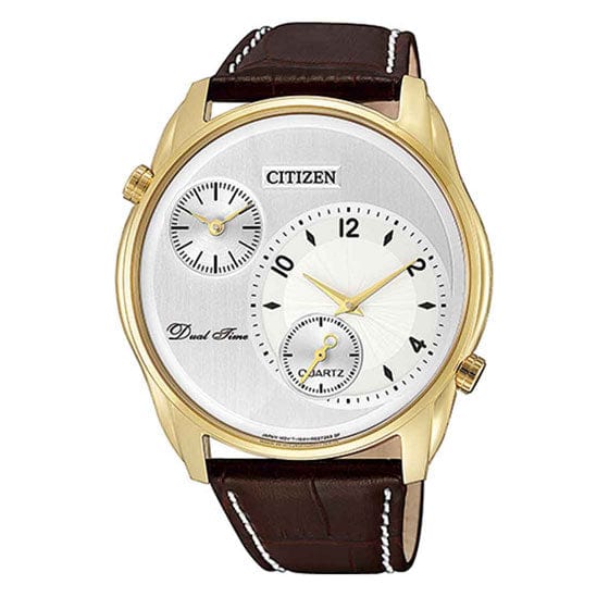 Citizen Quartz AO3032-02A Leather Strap Men Watch Malaysia