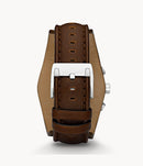 Fossil Coachman CH2565 Chronograph Brown Leather Men Watch Malaysia