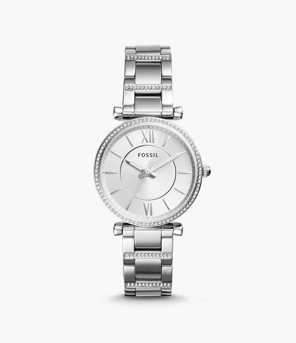 Fossil Carlie ES4341 Quartz Stainless Steel Women Watch Malaysia