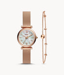 Fossil Carlie ES4443SET Quartz Stainless Steel Women Watch Malaysia