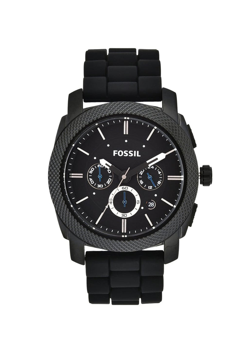 Fossil Machine FS4487 Chronograph Black Dial Men Watch Malaysia