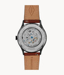 Fossil ME3178 Forrester Automatic Amber Leather Watch