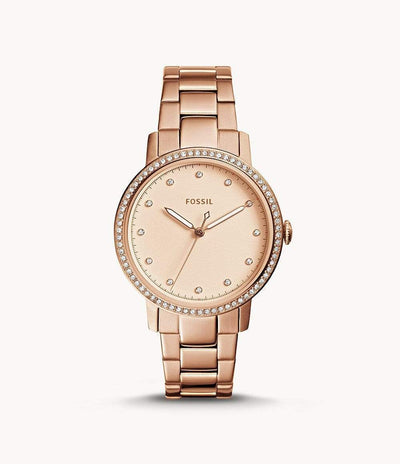 Fossil Neely ES4288 Quartz Rose Gold Strap Women Watch Malaysia