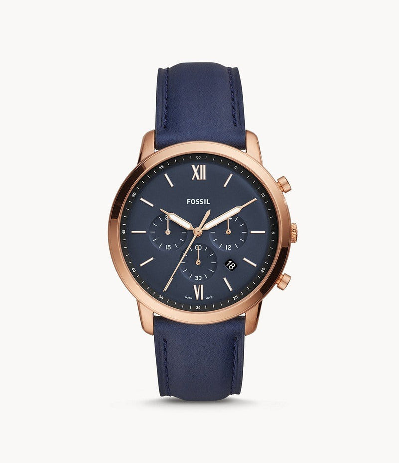 Fossil FS5454 Neutra Chronograph Navy Watch