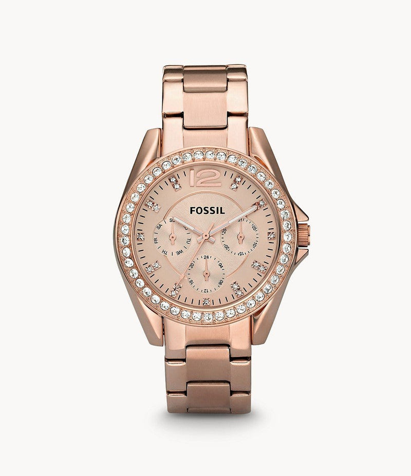 Fossil Riley ES2811 Quartz Rose Gold Woman Watch Malaysia