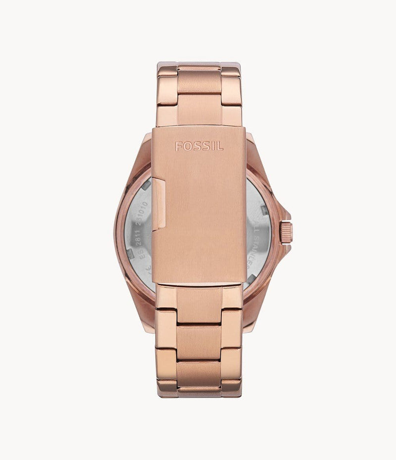 Fossil Riley ES2811 Quartz Rose Gold Woman Watch Malaysia