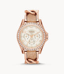 Fossil Riley ES3466 Quartz Beige Strap Women Watch Malaysia