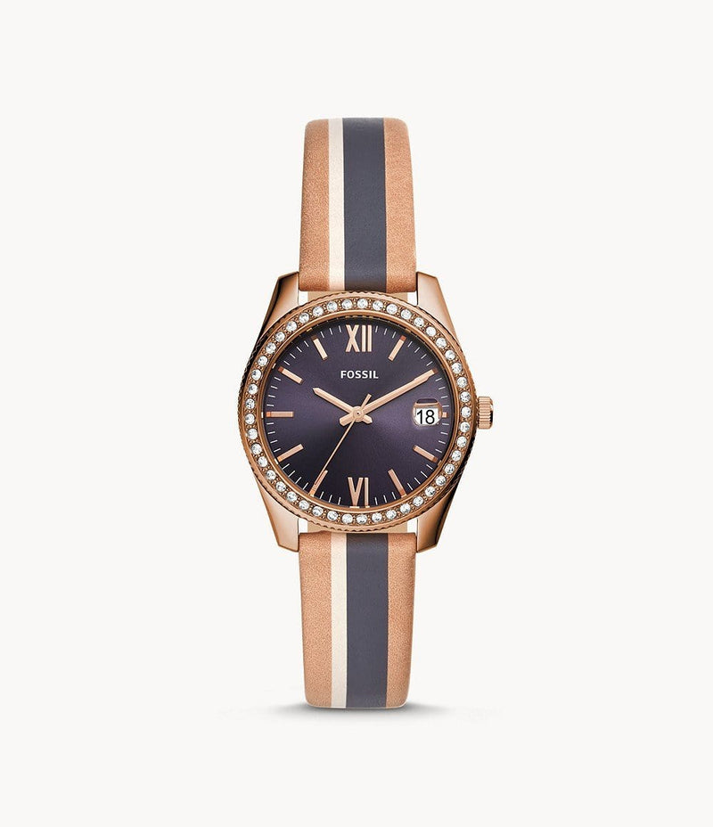 Fossil Scarlette ES4594 Leather Ladies Watch