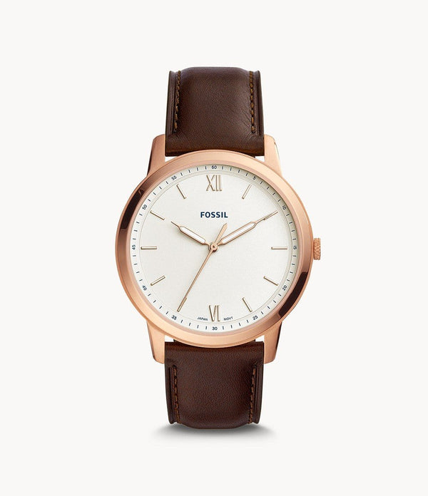 Fossil The Minimalist FS5463 Leather Gents Watch