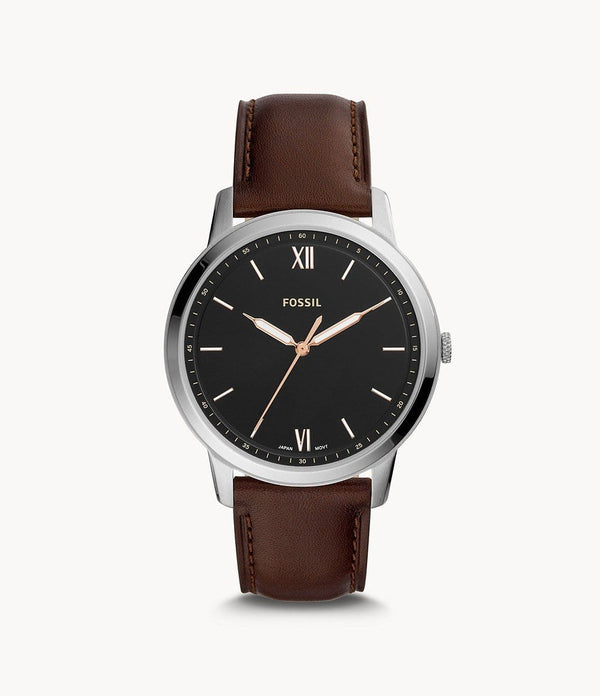 Fossil The Minimalist FS5464 Leather Gents Watch