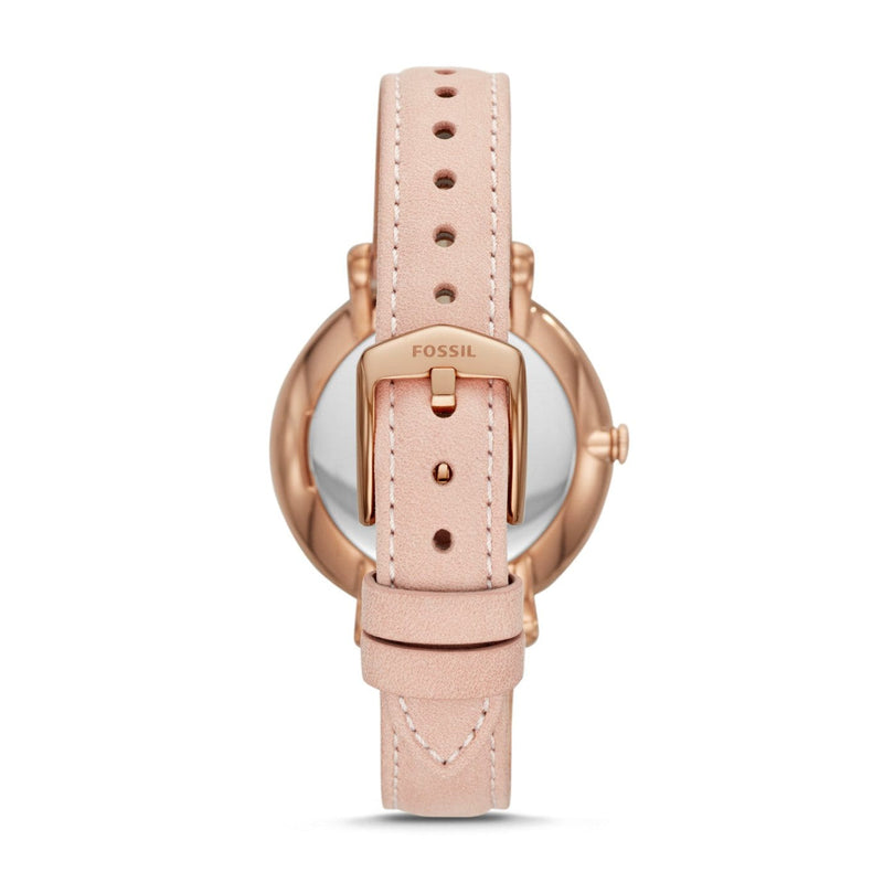 Fossil Jacqueline ES4671 Quartz Pink Leather Women Watch Malaysia