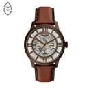 Fossil ME3225 Townsman Automatic Brown Leather Men Watch Malaysia